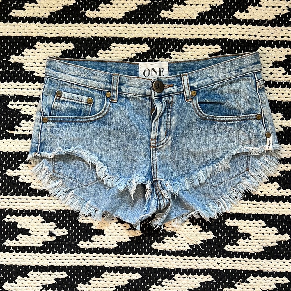 One Teaspoon Bonitas Jean Shorts